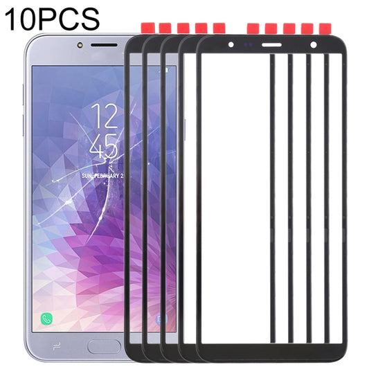 For Samsung Galaxy J4+ / J6+ / J610  10pcs Front Screen Outer Glass Lens , For Samsung Galaxy J4+