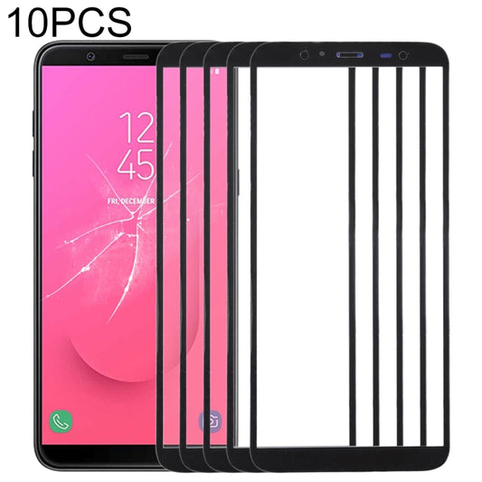 For Samsung Galaxy J8, J810F/DS, J810Y/DS, J810G/DS  10pcs Front Screen Outer Glass Lens , For Samsung Galaxy J8