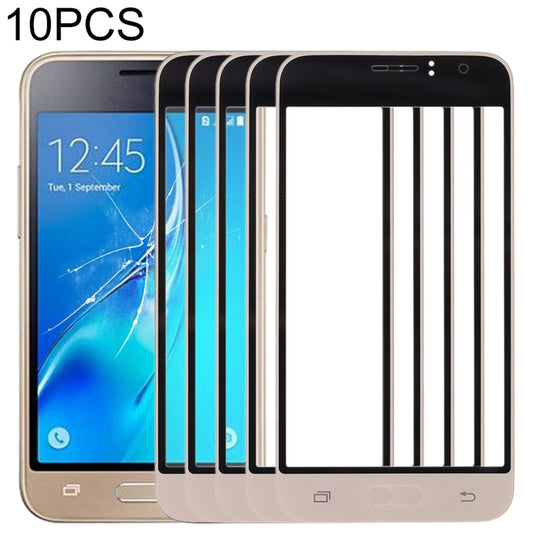 For Samsung Galaxy J1 (2016) / J120 10pcs Front Screen Outer Glass Lens , For Samsung Galaxy J1 (2016)