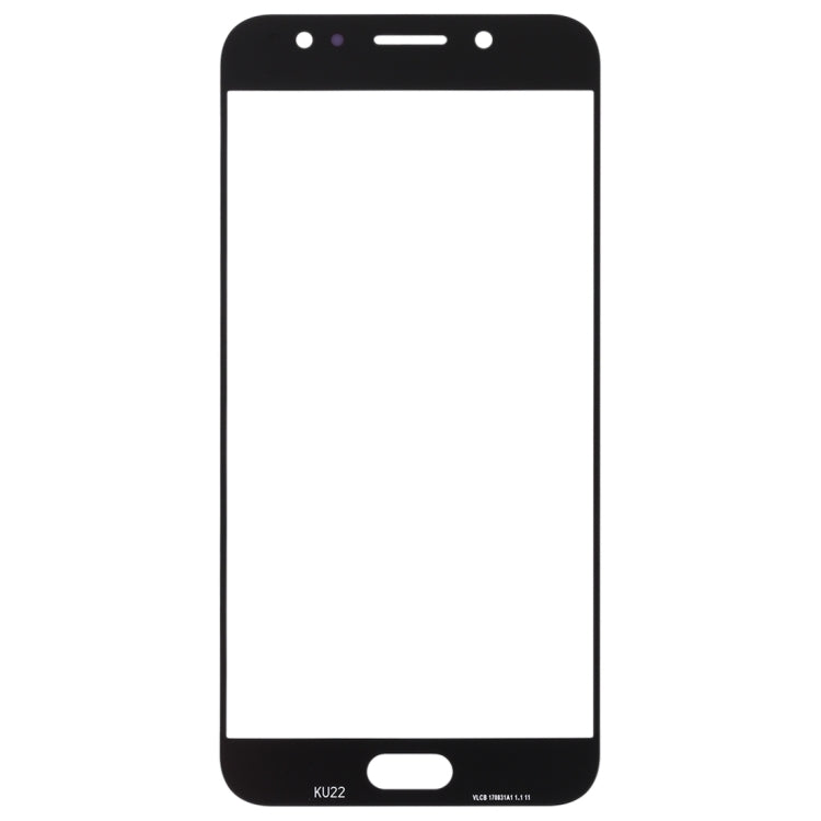 For Samsung Galaxy C8 / C7100, C7(2017) / J7+, C710F/DS 10pcs Front Screen Outer Glass Lens , For Samsung Galaxy C8