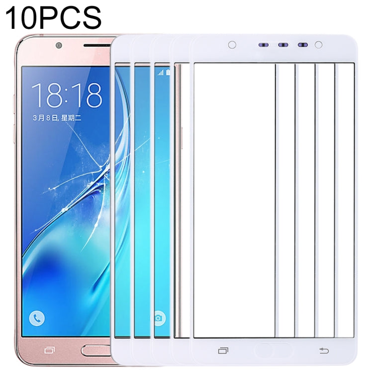 For Samsung Galaxy J7 Max 10pcs Front Screen Outer Glass Lens , For Samsung Galaxy J7 Max