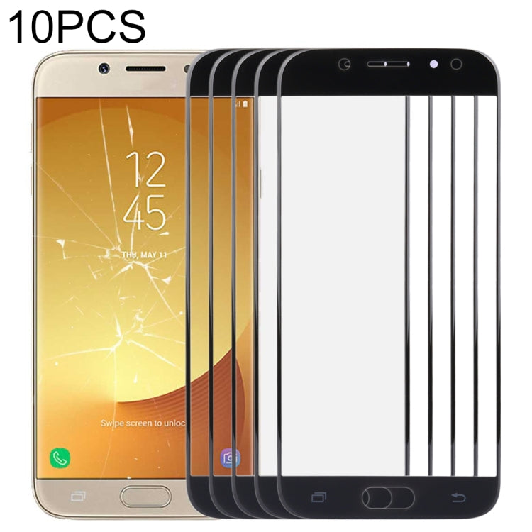 For Samsung Galaxy J7 (2017) / J730 10pcs Front Screen Outer Glass Lens , For Samsung Galaxy J7 (2017)