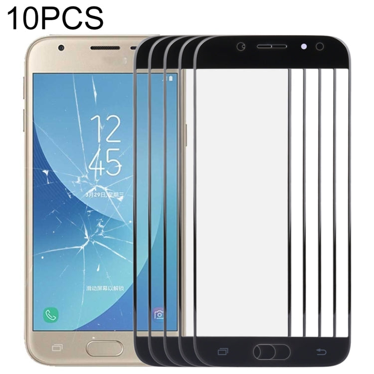For Samsung Galaxy J3 2017 / J330 10pcs Front Screen Outer Glass Lens , For Samsung Galaxy J3 (2017)