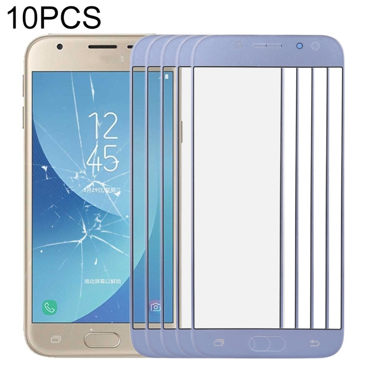 For Samsung Galaxy J3 2017 / J330 10pcs Front Screen Outer Glass Lens , For Samsung Galaxy J3 (2017)