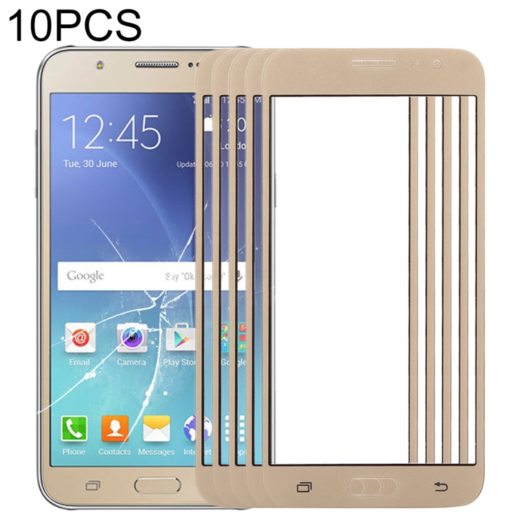 For Samsung Galaxy J5 / J500 10pcs Front Screen Outer Glass Lens , For Samsung Galaxy J5