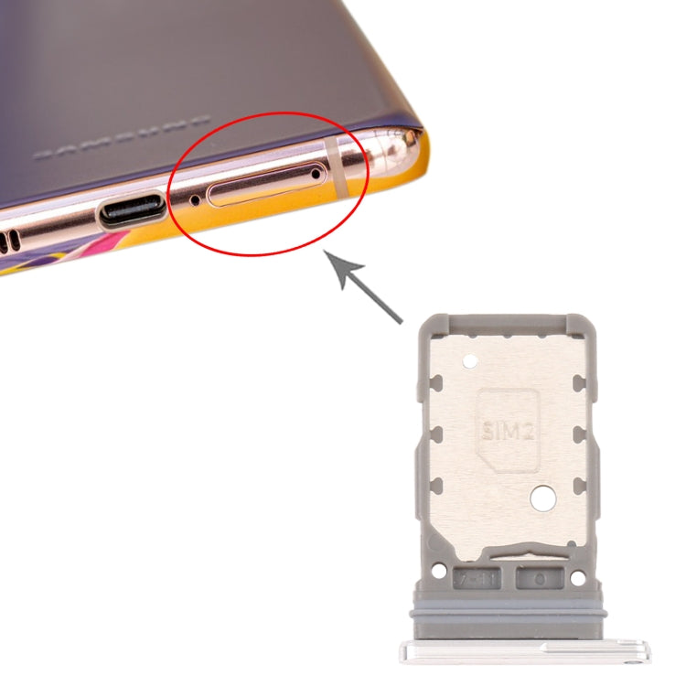 For Samsung Galaxy S21 / S21+ / S21 Ultra SIM Card Tray + SIM Card Tray, For Samsung Galaxy S21 / S21+ / S21 Ultra - BSPART