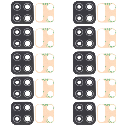 For Samsung Galaxy M12 SM-M127 10pcs Back Camera Lens, For Samsung Galaxy M12 - BSPART