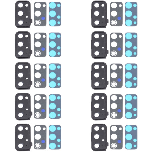 For Samsung Galaxy S20 FE 5G SM-G781 10pcs Camera Lens Cover, For Samsung Galaxy S20 FE 5G