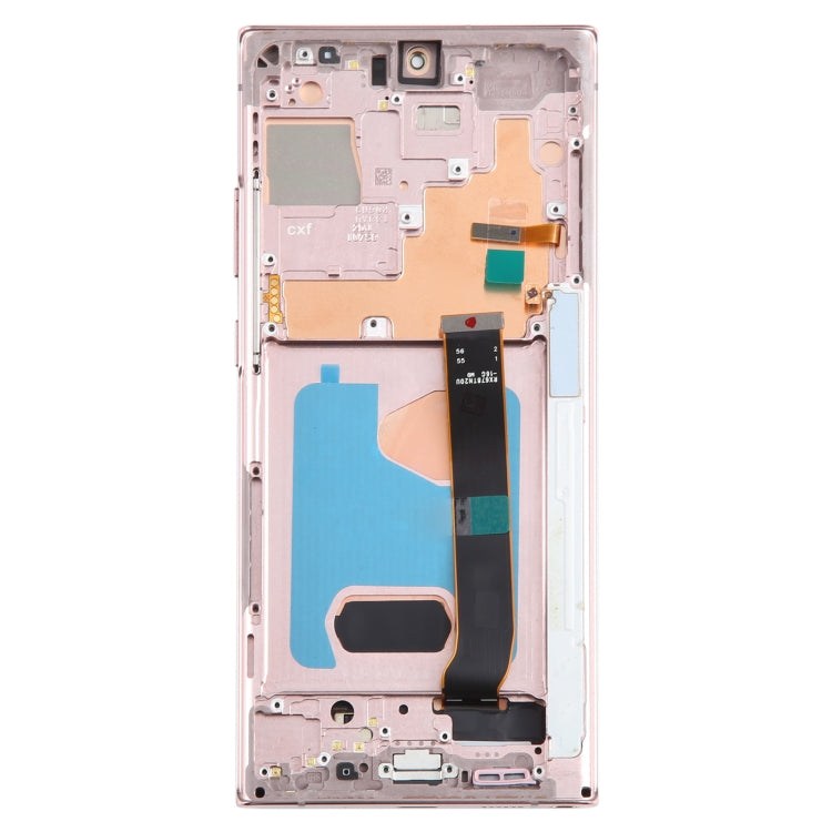 LCD Screen and Digitizer Full Assembly With Frame for Samsung Galaxy Note20 Ultra 4G
