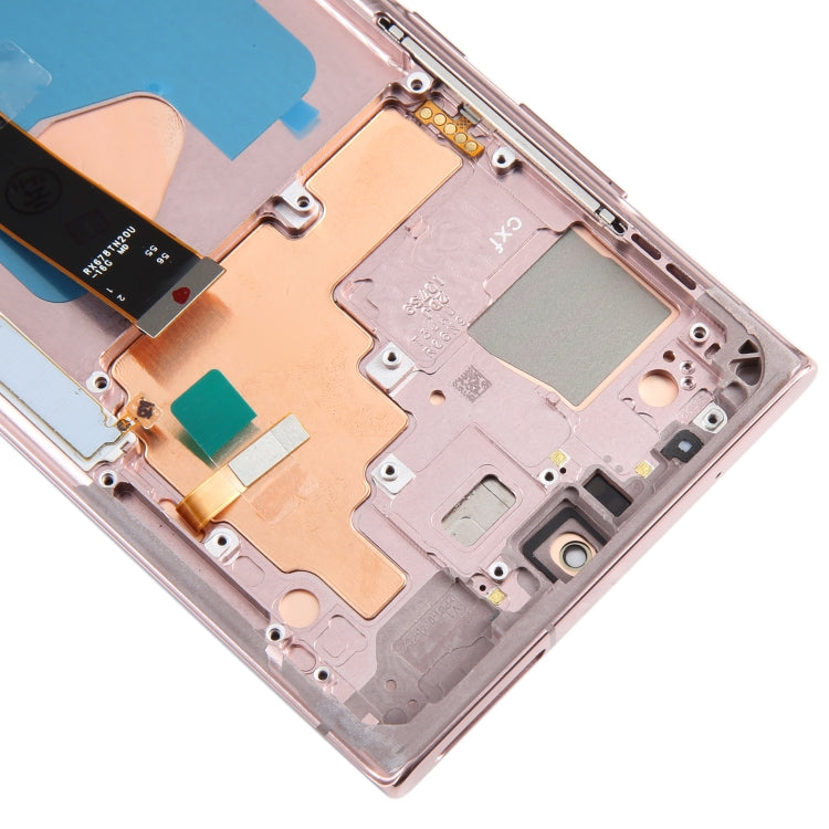 LCD Screen and Digitizer Full Assembly With Frame for Samsung Galaxy Note20 Ultra 4G