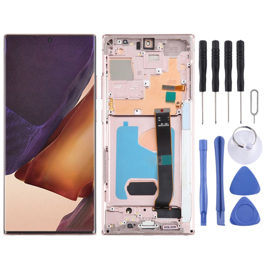 Écran LCD et numériseur complet avec châssis pour Samsung Galaxy Note 20 Ultra 4G (Original)