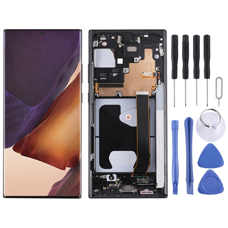 LCD Screen and Digitizer Full Assembly With Frame for Samsung Galaxy Note20 Ultra 4G, For Samsung Galaxy Note20 Ultra 4G(Original), For Samsung Galaxy Note20 Ultra 4G
