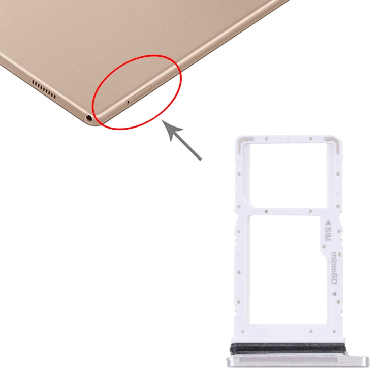 For Samsung Galaxy Tab A7 10.4 (2020) SM-T505 SIM Card Tray + Micro SD Card Tray, For Samsung Galaxy Tab A7 10.4 (2020)