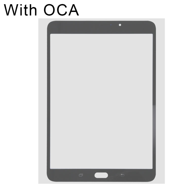 For Samsung Galaxy Tab S2 8.0 / T713 Front Screen Outer Glass Lens with OCA Optically Clear Adhesive , For Samsung Galaxy Tab S2 8.0