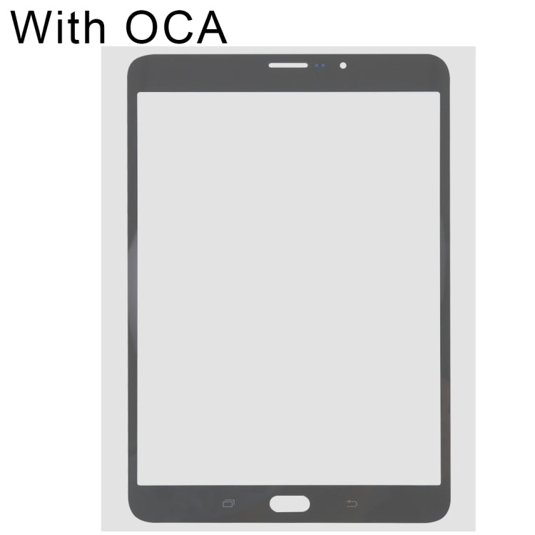 For Samsung Galaxy Tab S2 8.0 LTE / T719 Front Screen Outer Glass Lens with OCA Optically Clear Adhesive , For Samsung Galaxy Tab S2 8.0 LTE