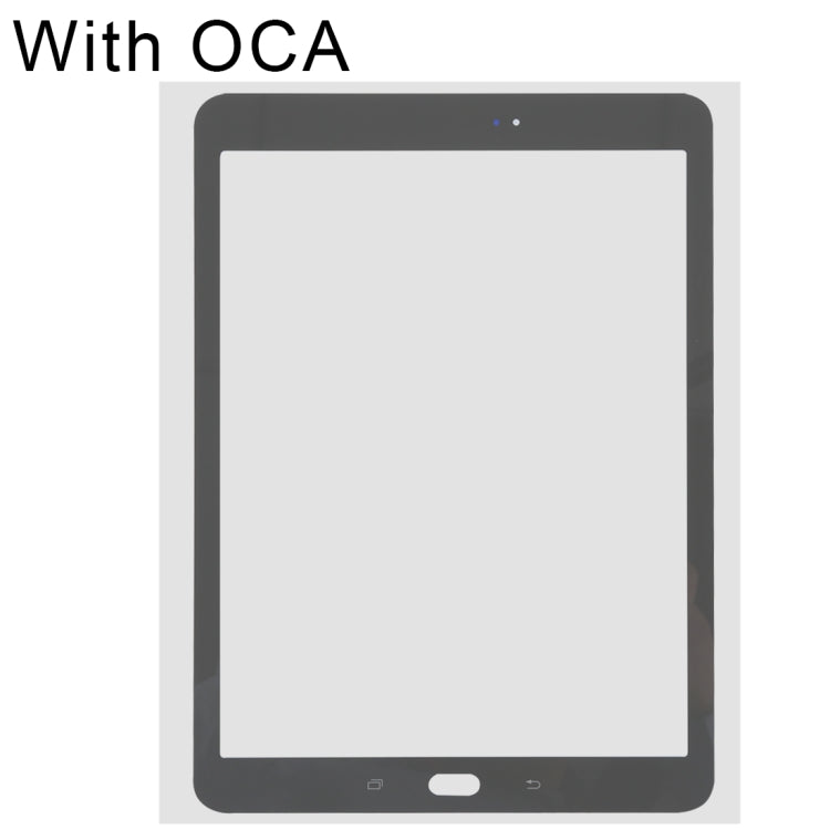 For Samsung Galaxy Tab S2 9.7 / T810 / T813 / T815 / T820 / T825 Front Screen Outer Glass Lens with OCA Optically Clear Adhesive , For Samsung Galaxy Tab S2 9.7