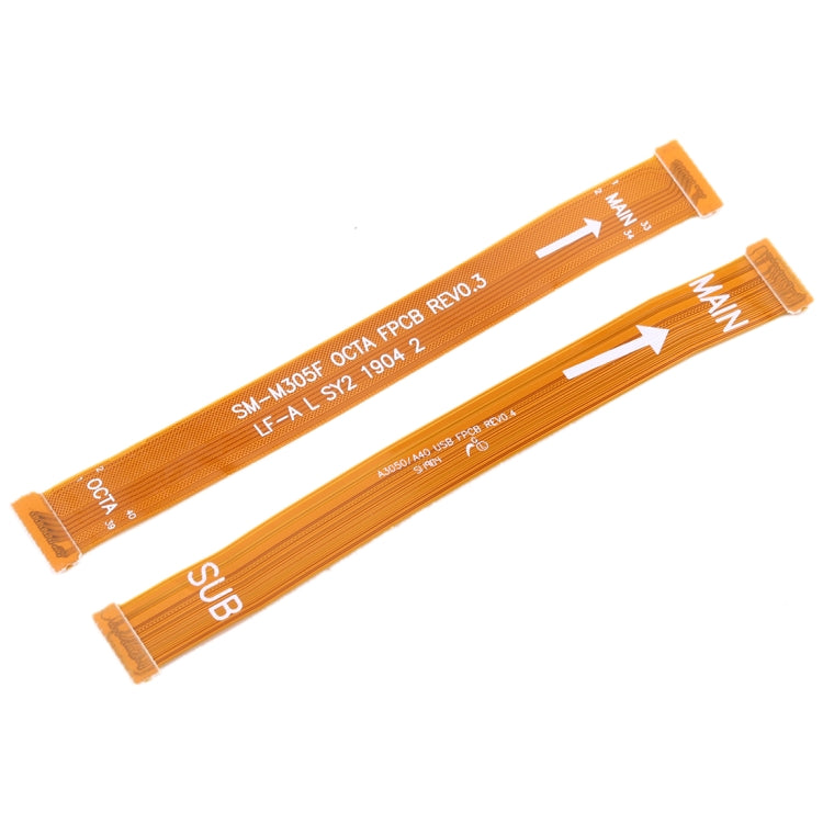For Galaxy M30 1 Pair Motherboard Flex Cable, For Samsung Galaxy M30