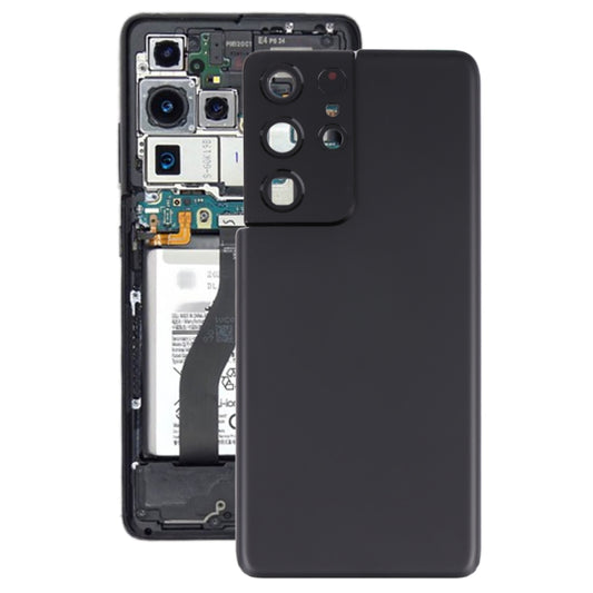 For Samsung Galaxy S21 Ultra 5G Battery Back Cover with Camera Lens Frame, For Samsung Galaxy S21 Ultra 5G(with Camera Cover)