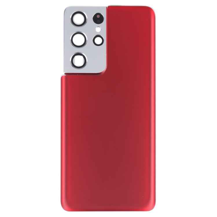 For Samsung Galaxy S21 Ultra 5G Battery Back Cover with Camera Lens Frame, For Samsung Galaxy S21 Ultra 5G(with Camera Cover)