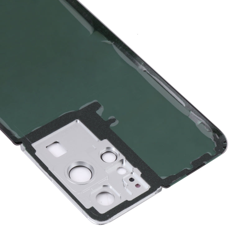For Samsung Galaxy S21 Ultra 5G Battery Back Cover with Camera Lens Cover