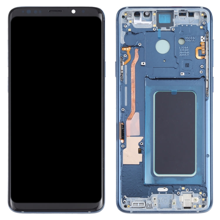 Écran LCD OLED et numériseur complet avec châssis pour Samsung Galaxy S9+ SM-G965, pour Samsung Galaxy S9+ (OLED), pour Samsung Galaxy S9+ (matériau OLED)