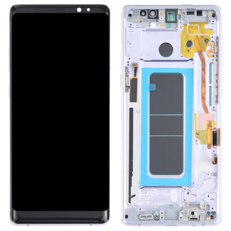 OLED Material LCD Screen and Digitizer Full Assembly with Frame for Samsung Galaxy Note 8 SM-N950