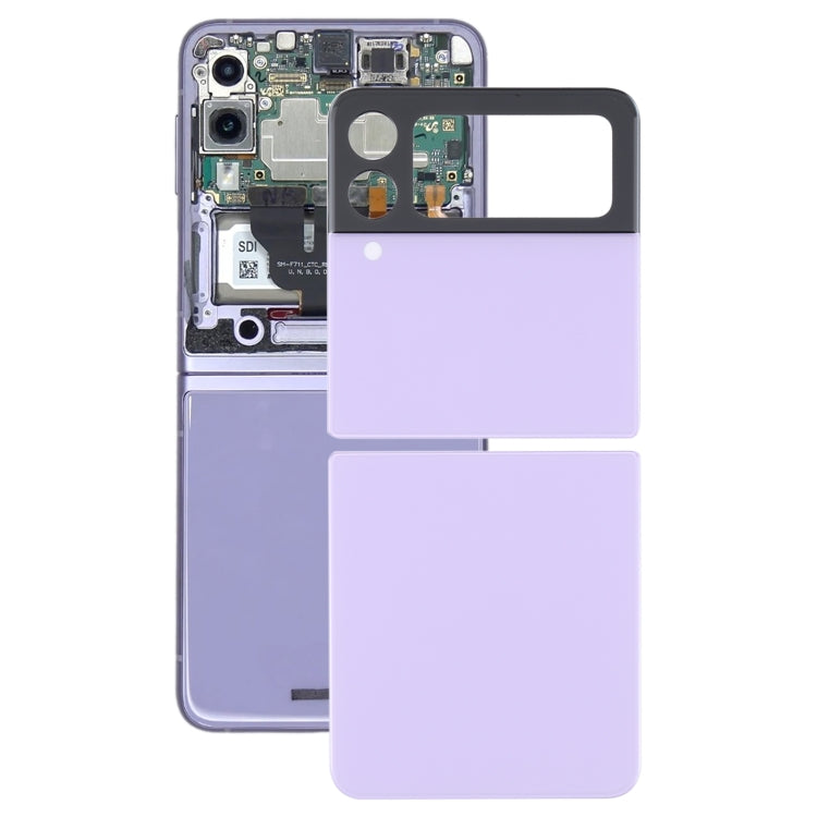 For Samsung Galaxy Z Flip3 5G SM-F711B Glass Battery Back Cover , For Samsung Galaxy Z Flip3 5G