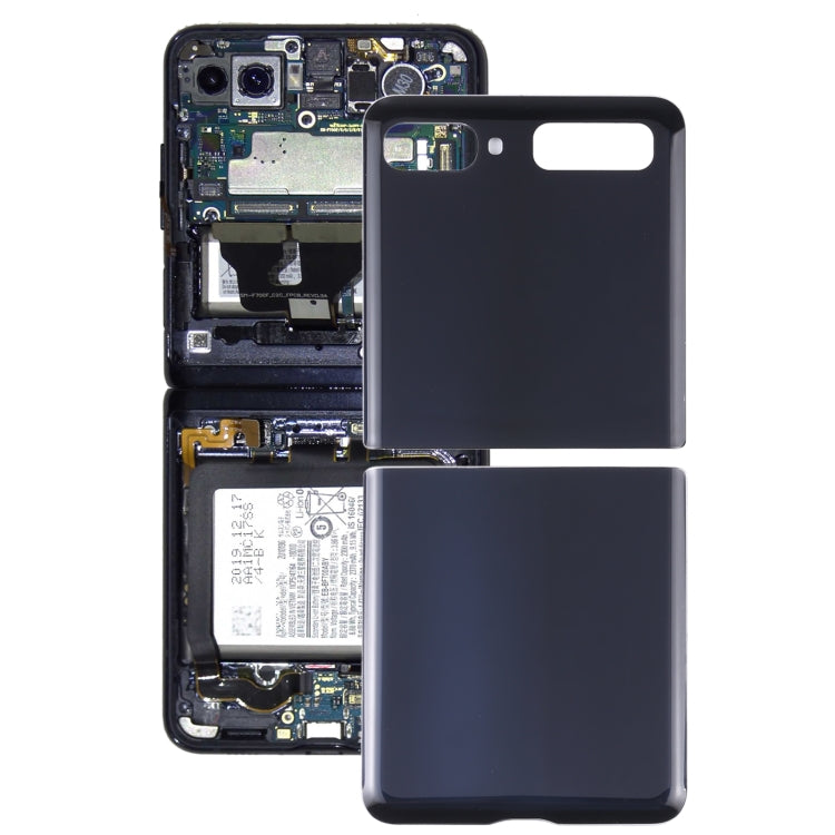 For Samsung Galaxy Z Flip 4G SM-F700 Glass Battery Back Cover , For Samsung Galaxy Z Flip 4G