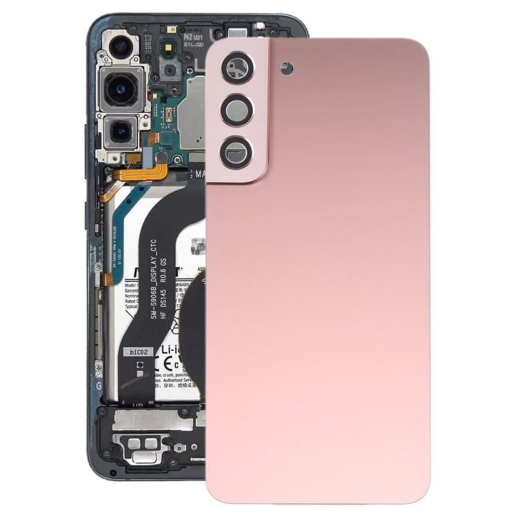 For Samsung Galaxy S22+ 5G SM-S906B Battery Back Cover with Camera Lens Frame, For Samsung Galaxy S22+ 5G