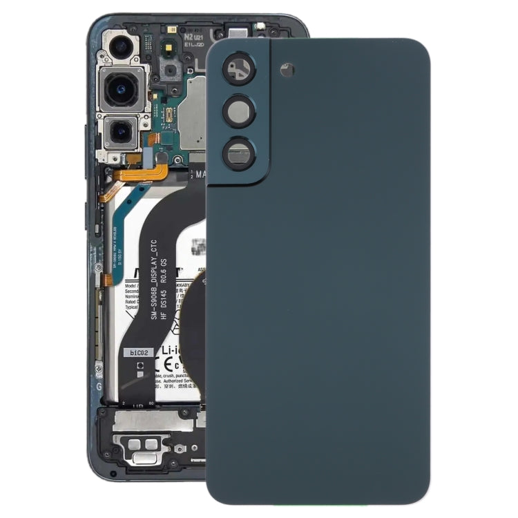 Tapa trasera de batería con tapa para lente de cámara para Samsung Galaxy S22+ 5G SM-S906B