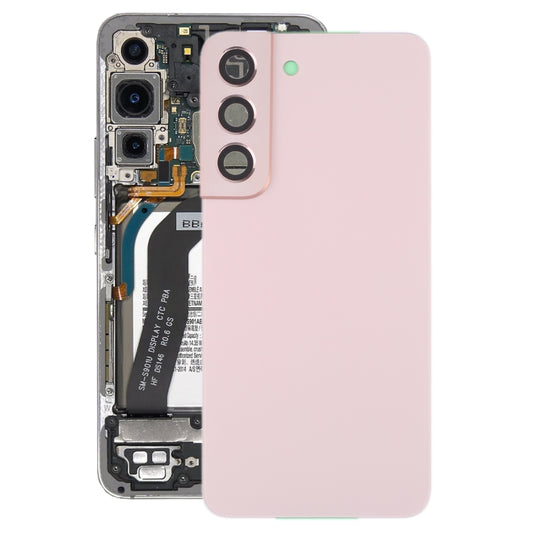 For Samsung Galaxy S22 5G SM-S901B Battery Back Cover with Camera Lens Frame, For Samsung Galaxy S22 5G