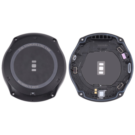 Rear Housing Cover with Glass Lens For Samsung Gear S3 Frontier SM-R760, SM-R760 (Black), SM-R760