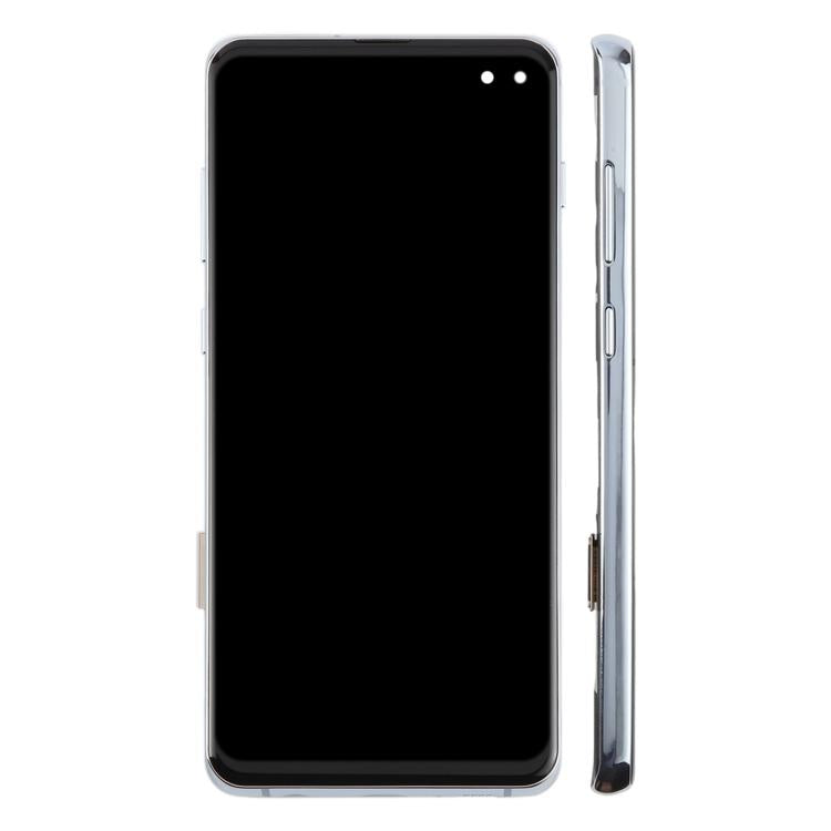 For Samsung Galaxy S10+ SM-G975F 6.38 inch TFT LCD Screen Digitizer Full Assembly with Frame, Not Supporting Fingerprint Identification