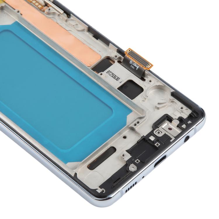 For Samsung Galaxy S10+ SM-G975F 6.38 inch TFT LCD Screen Digitizer Full Assembly with Frame, Not Supporting Fingerprint Identification