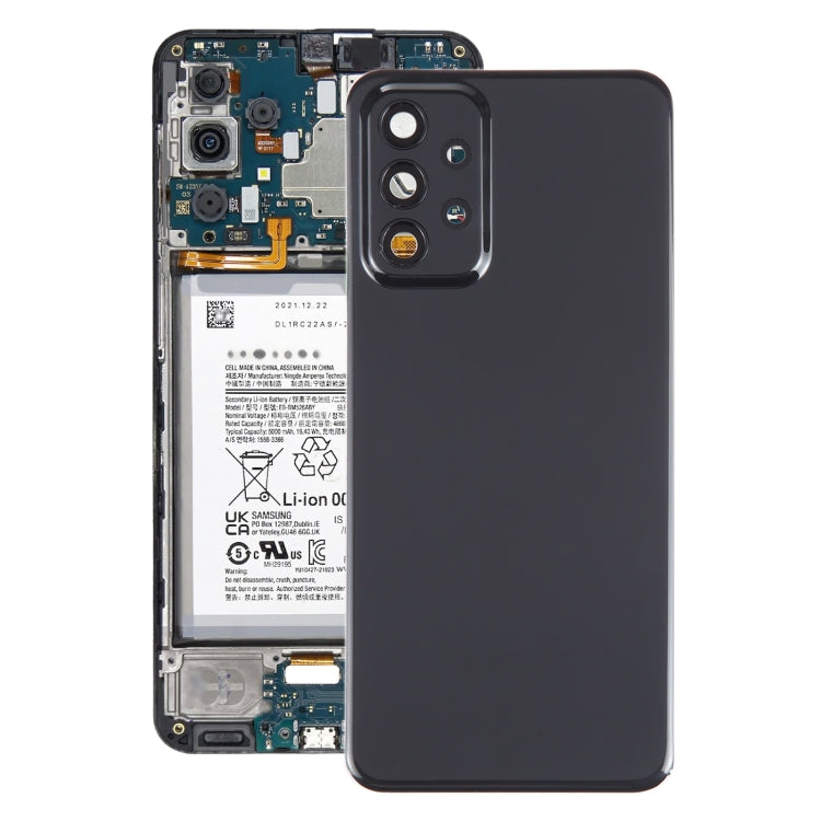 Tapa trasera de batería original con tapa para lente de cámara para Samsung Galaxy A23 5G (SM-A236A)