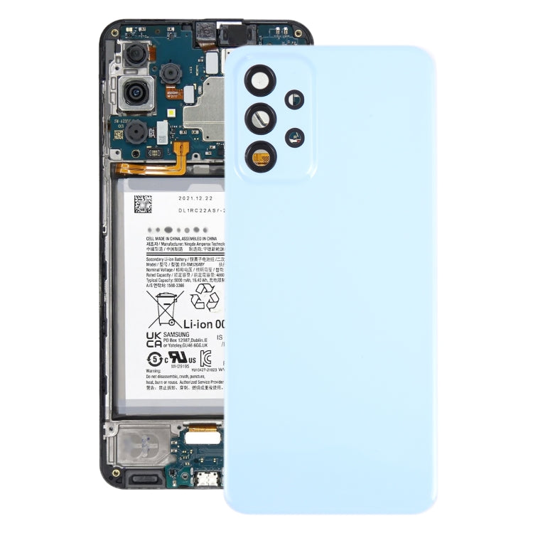 Tapa trasera de batería original con tapa para lente de cámara para Samsung Galaxy A23 5G (SM-A236A)