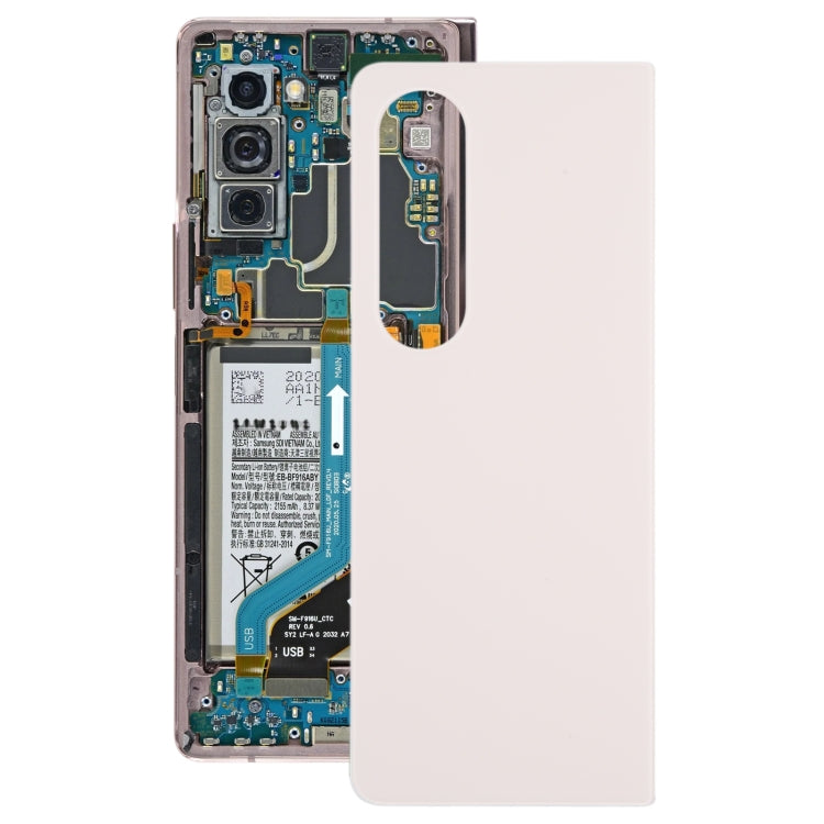 For Samsung Galaxy Z Fold4 SM-F936B Battery Back Cover with Camera Lens Cover, For Samsung Galaxy Z Fold4