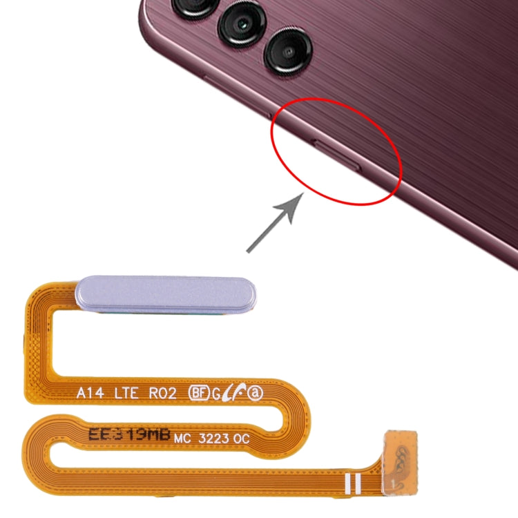 For Samsung Galaxy A14 SM-A145F Original Fingerprint Sensor Flex Cable
