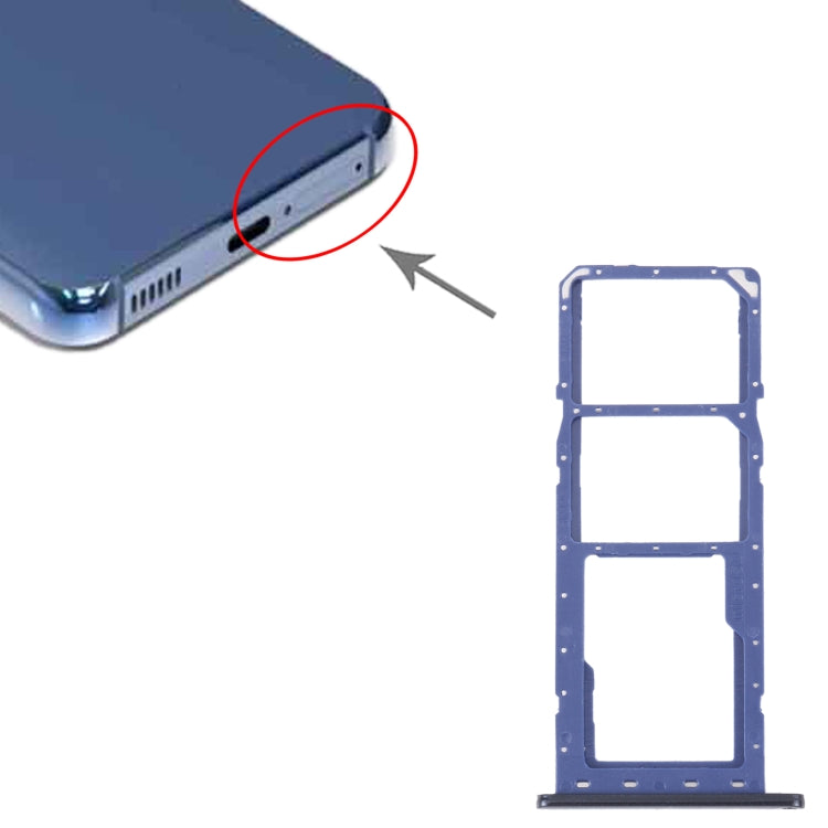 For Samsung Galaxy M04 SM-M045F Original SIM Card Tray + SIM Card Tray + Micro SD Card Tray, For Samsung Galaxy M04