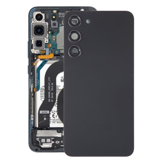 For Samsung Galaxy S23+ SM-S916B OEM Glass Battery Back Cover with Camera Lens Frame, For Samsung Galaxy S23+(with Camera Cover)