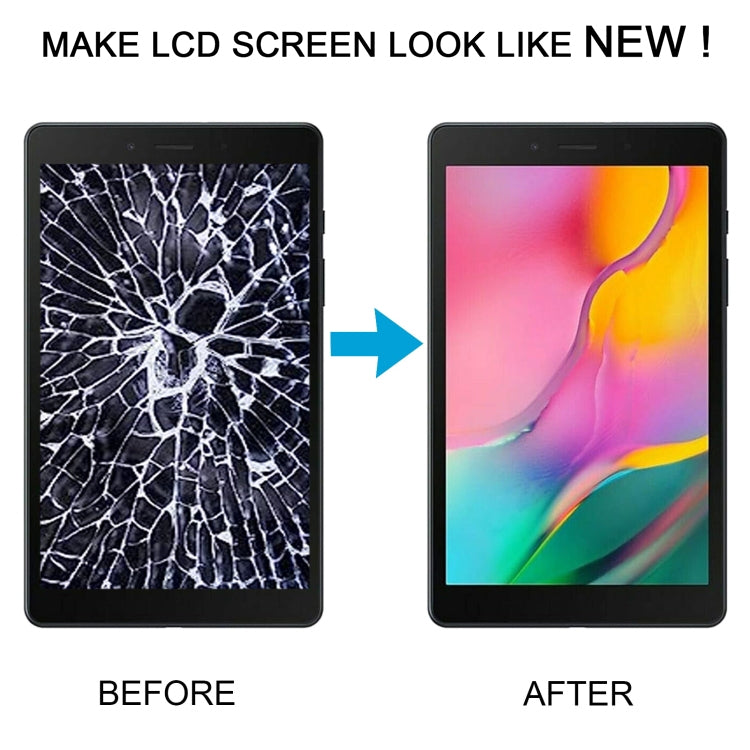 For Samsung Galaxy Tab A 8.0 2019 SM-T295 LTE Edition Original LCD Screen Digitizer Full Assembly with Frame