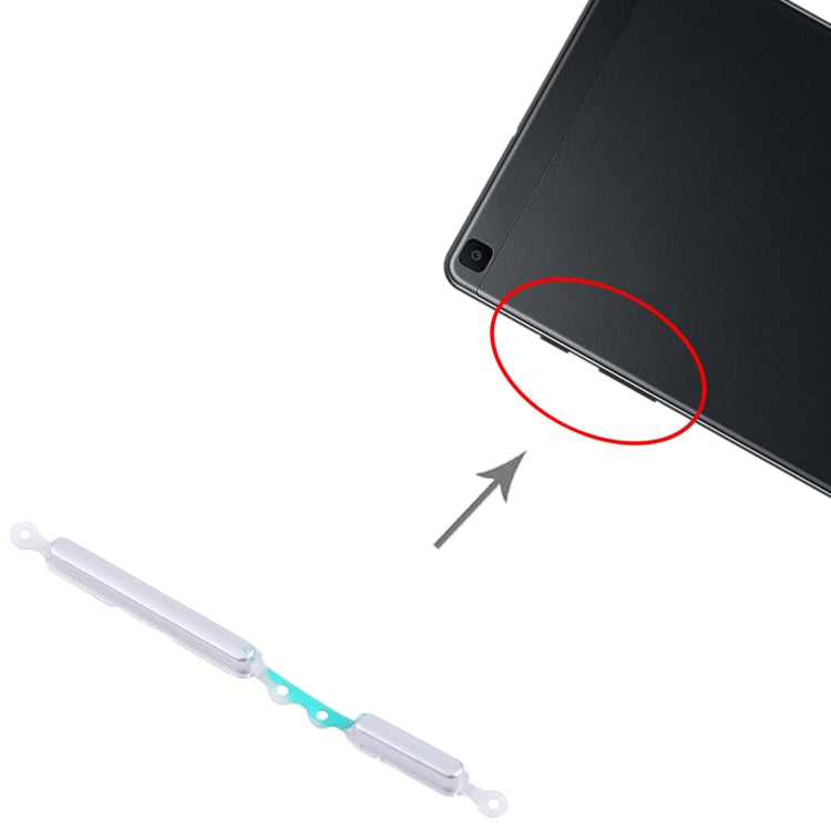 For Samsung Galaxy Tab A 8.0 2019 SM-T290/T295 1set Power Button + Volume Control Button, For Samsung Galaxy Tab A 8.0 2019 (Original), For Samsung Galaxy Tab A 8.0 2019