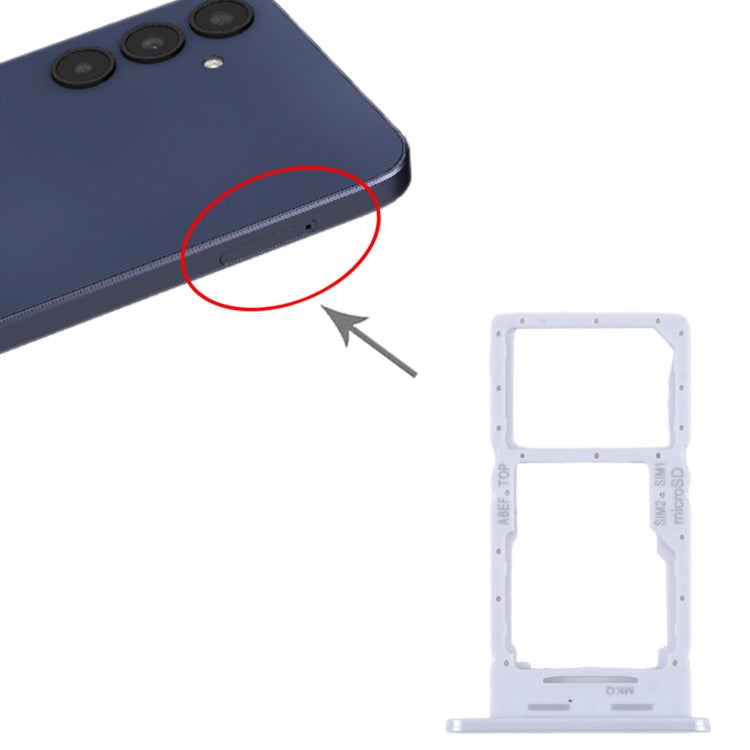 For Samsung Galaxy A25 5G SM-A256B Original SIM Card Tray + SIM Card Tray / Micro SD Card Tray, For Samsung Galaxy A25 5G