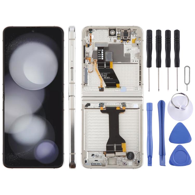 For Samsung Galaxy Z Flip5 SM-F731 Original LCD Screen Digitizer Full Assembly with Frame, For Samsung Galaxy Z Flip5, For Samsung Galaxy Z Flip5(Original)
