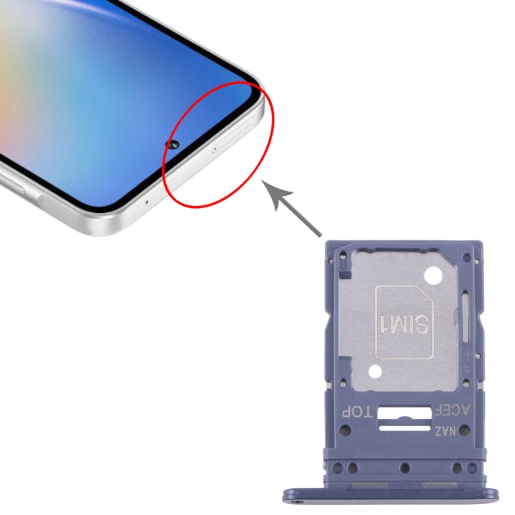 For Samsung Galaxy A35 SM-A356B SIM Card Tray + SIM / Micro SD Card Tray, For Samsung Galaxy A35