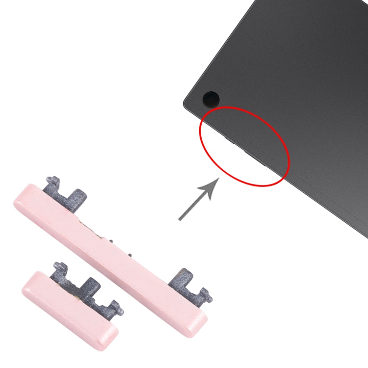 Botón de encendido y control de volumen originales para Samsung Galaxy Tab A8 10.5 2021 SM-X200/X205.