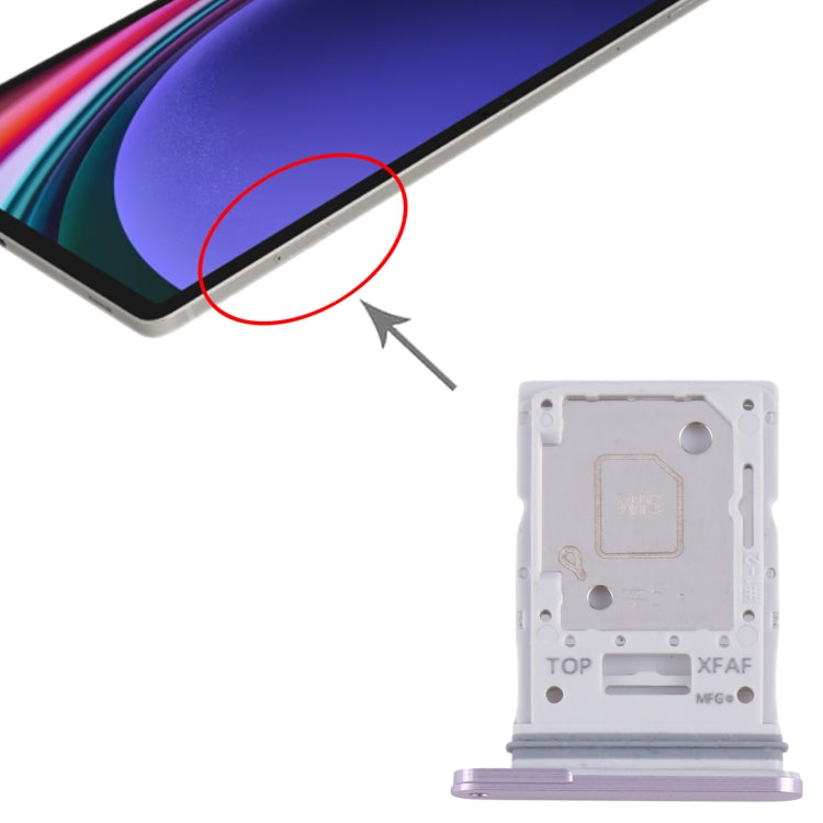 For Samsung Galaxy Tab S9 Ultra 5G SM-X916 Original SIM + Micro SD Card Tray, For Samsung Galaxy Tab S9 Ultra 5G(Original)