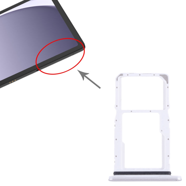 For Samsung Galaxy Tab A9+ 5G SM-X215 Original SIM + Micro SD Card Tray