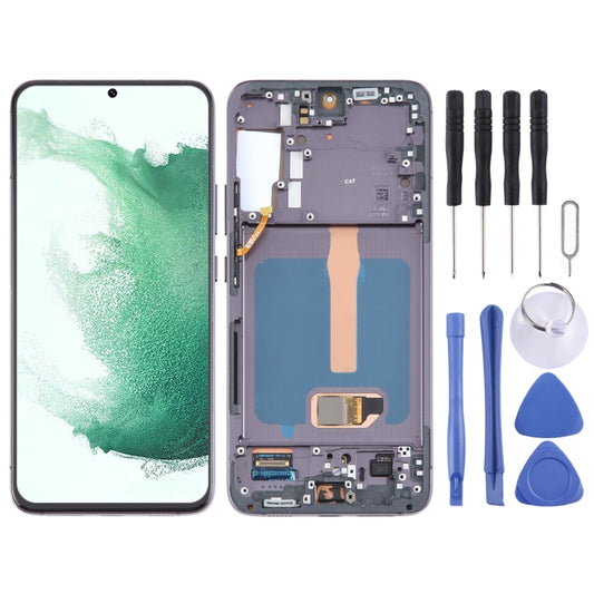 Écran LCD d'origine complet avec châssis pour Samsung Galaxy S22+ 5G SM-S906B