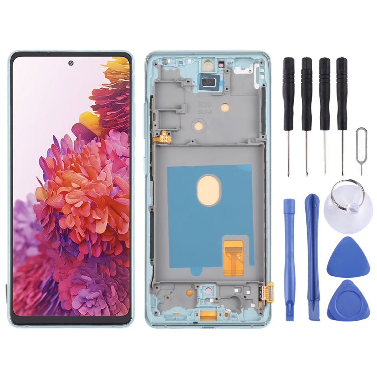 For Samsung Galaxy S20 FE SM-G780F 6.43 inch OLED LCD Screen Digitizer Full Assembly with Frame, For Samsung Galaxy S20 FE 6.43 inch(OLED), For Samsung Galaxy S20 FE 6.43 inch (OLED)